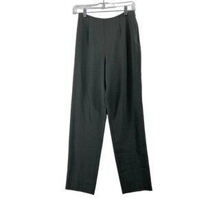 Emporio‎ Armani Gray Wool Blend Side Zip Pants Size 4